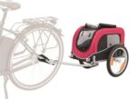 TRIXIE HONDENFIETSKAR ZWART / ROOD
