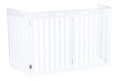380850.jpg TRIXIE AFSLUITHEK WIT 4 PANELEN - Afbeelding 1