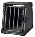 TRIXIE VERVOERSBOX ALUMINIUM GRAFIET