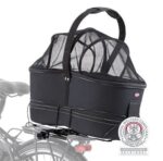 TRIXIE FIETSMAND BAGAGE DRAGER BREED ZWART – Image 2