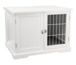 TRIXIE BENCHE HOME KENNEL HOND / KAT WIT – Image 2