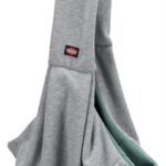 TRIXIE JUNIOR HONDENTAS BUIKDRAGER LICHTGRIJS / MINTGROEN