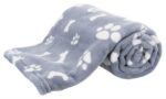 TRIXIE HONDENDEKEN KENNY FLEECE BOT / POOTJES BLAUW