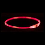 TRIXIE LICHTGEVENDE HALSBAND USB FLASH LIGHT OPLAADBAAR TPU MULTI – Image 2