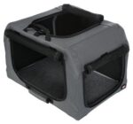 TRIXIE SOFT KENNEL EASY REISBENCH GRIJS - Afbeelding 2