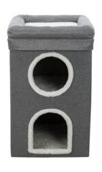 TRIXIE KRABPAAL CAT TOWER SAUL GRIJS - Image 2