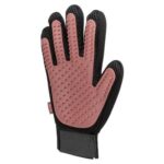 TRIXIE VACHTVERZORGINGSHANDSCHOEN MESH-MATERIAAL / TPR ROZE / ZWART – Image 2