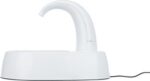 TRIXIE DRINKFONTEIN CURVED STREAM KUNSTSTOF WIT - Image 2