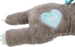 TRIXIE PLUCHE LUIAARD GRIJS MET HEARTBEAT VOOR PUPPY – Image 2