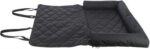 TRIXIE HONDENKUSSEN VOOR AUTOSTOEL DUBBEL ZWART