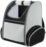 TRIXIE HONDENTAS RUGTAS CHLOE LICHTGRIJS / ZWART