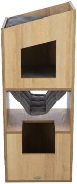 TRIXIE CITYSTYLE CAT TOWER BRUIN / GRIJS