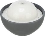 TRIXIE VITAL DOME DRINKFONTEIN KERAMIEK GRIJS / WIT