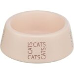 TRIXIE VOERBAK / DRINKBAK KAT CATS KERAMIEK ROZE – Image 2