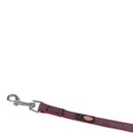 TRIXIE HONDENRIEM SLEEPLIJN MET RUBBER ANTI SLIP SANGRIA ROOD - Image 2