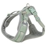 TRIXIE HONDENTUIG PREMIUM FLEXMESH BREDE BORST SALIEGROEN