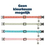 TRIXIE HALSBAND KAT FLUORISEREND ASSORTI