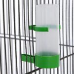 Vogelkooi 54x54x146 cm staal zwart – Image 2