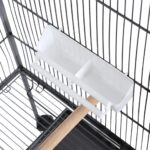 Vogelkooi 54x54x146 cm staal zwart – Image 3