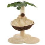 Kattenkrabpaal met sisal krabpaal 50 cm beige en bruin - Afbeelding 2