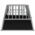 Hondenbench met dubbele deur 94x88x69 cm – Image 3