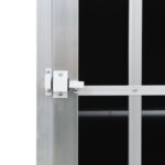 Hondenbench met dubbele deur 94x88x69 cm – Image 9