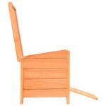 Kattenhuis 50x46x43,5 cm massief grenen- en vurenhout - Afbeelding 6