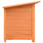 Hondenhok 120x77x86 cm massief grenenhout en vuurhout – Image 7