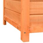 Hondenhok 120x77x86 cm massief grenenhout en vuurhout – Image 9
