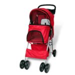 Wandelwagen voor hond rood - Afbeelding 3