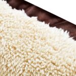 Hondenbed bruin en beige XXL - Afbeelding 3