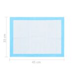 Huisdierentrainingsdoekjes 200 st 45x33 cm nonwoven stof - Afbeelding 9