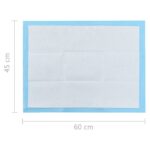 Huisdierentrainingsdoekjes 200 st 60x45 cm nonwoven stof - Image 9