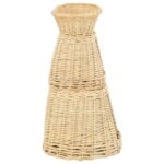 3-delige Kattenmandset met kussens 47x34x60cm natuurlijk wilgen - Afbeelding 3