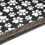 Hondenmand met kussen 50x33x30 cm natuurlijk wilgen grijs – Image 4