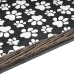Hondenmand met kussen 90x54x35 cm natuurlijk wilgen grijs – Image 4