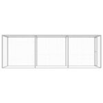 Kattenkooi 4,5x1,5x1,5 m gegalvaniseerd staal - Image 2