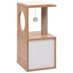 Kattenkrabpaal met sisal krabmat 60 cm – Image 3