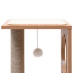 Kattenkrabpaal met sisal krabmat 60 cm – Image 4