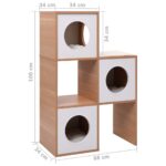 Kattenflat met sisal krabmat 100 cm - Image 7