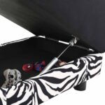 Hondenbank 57x34x36 cm pluche zwart – Image 6