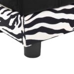 Hondenbank 57x34x36 cm pluche zwart – Image 7