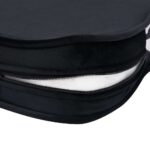Hondenbank 68x38x38 cm pluche zwart – Image 6