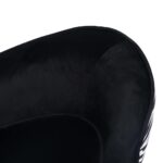 Hondenbank 68x38x38 cm pluche zwart – Image 7