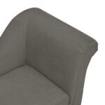 Hondenbank met kussen 83x44x44 cm pluche donkergrijs - Afbeelding 6