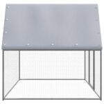 Buitenhok voor kippen 3x2x2 m gegalvaniseerd staal - Afbeelding 2