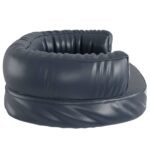Hondenmand ergonomisch schuim 60x42 cm kunstleer donkerblauw – Image 4