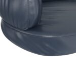 Hondenmand ergonomisch schuim 60x42 cm kunstleer donkerblauw – Image 5