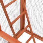 Vogelkooi 68x62x166 cm massief vurenhout – Image 6