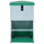Pluimveevoerbak automatisch met pedaal 8 kg - Afbeelding 2